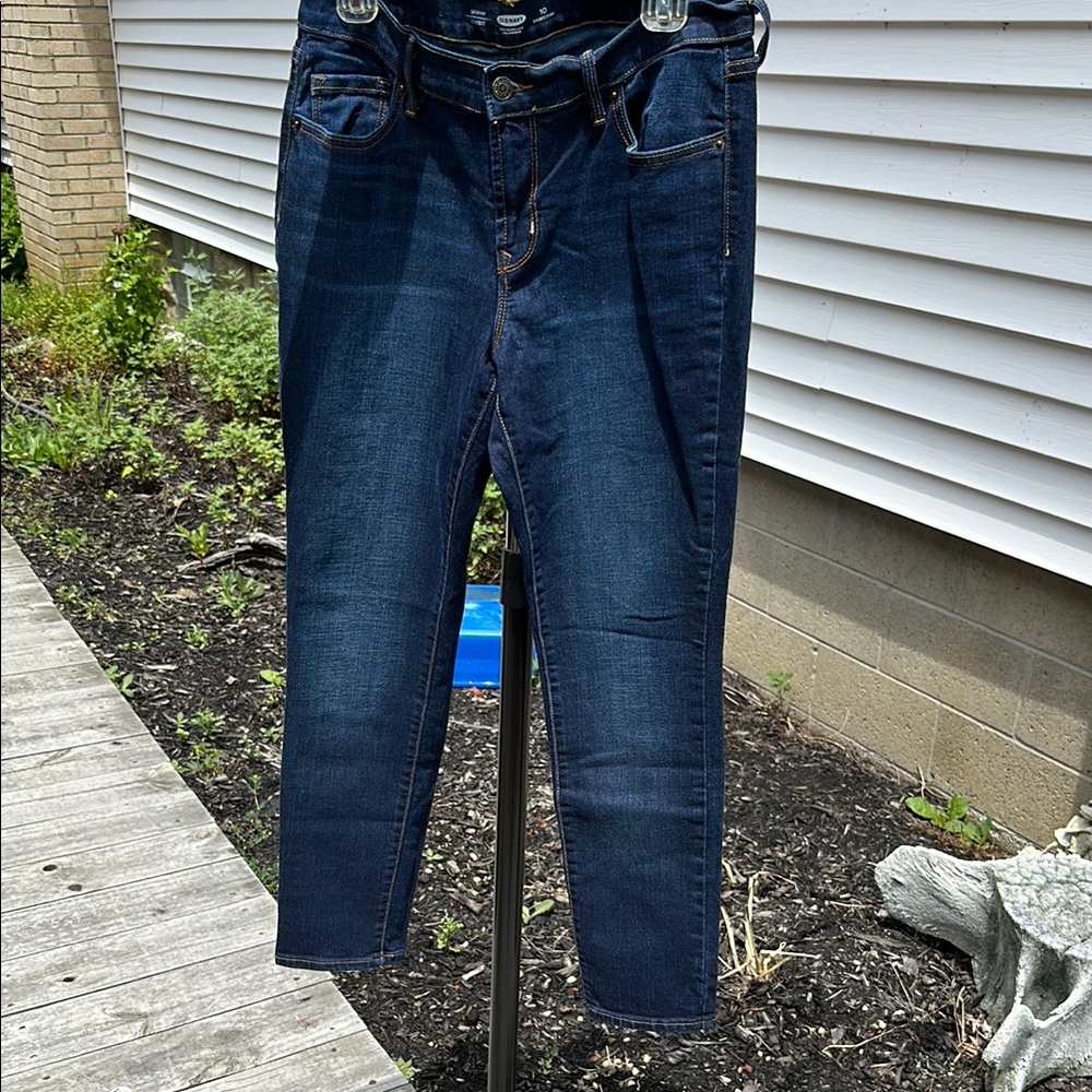Dark Blue Denim Jeans